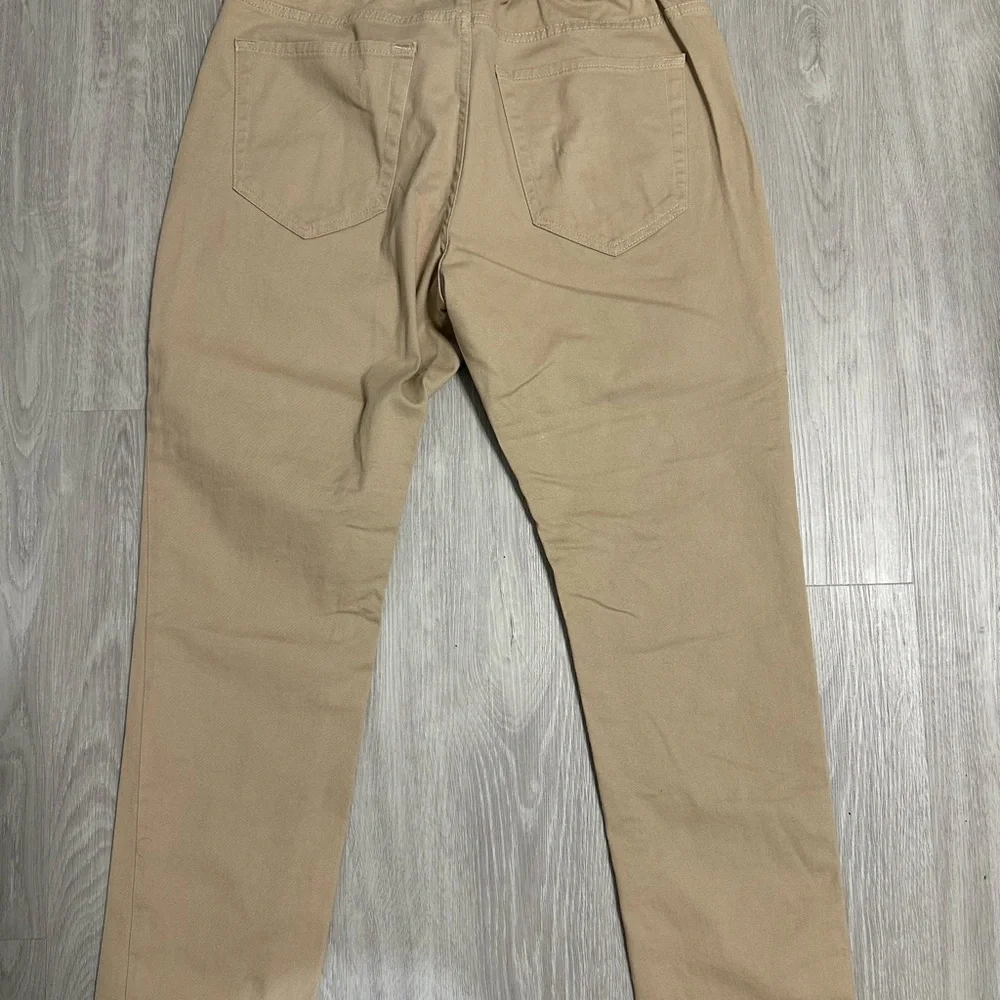 Michael Kors Khaki Straight-Leg Chinos